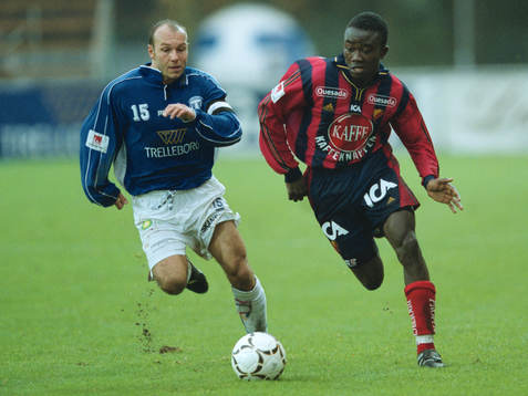 Tommi Grönlund, Trelleborg och Jones Kusi-Asare,