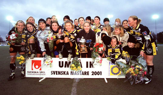 Svenska mästare, Umeå, lagbild