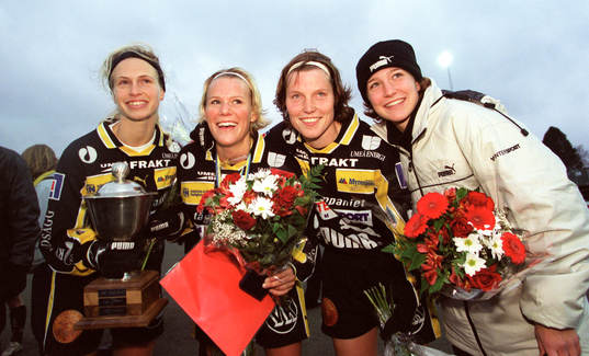 Jenny Curtsdotter, Anna Sjöström, Linda Dahlqvist och