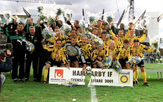 Hammarby, Svenska Mästare, lagbild