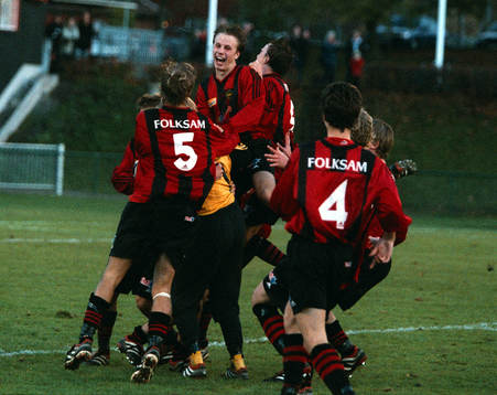 Fotboll, SM-final pojkar 17, IF Brommapojkarna - Malmö FF.