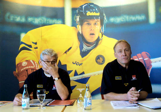 Ishockey, Hardy Nilsson, Förbundskapten och Anders