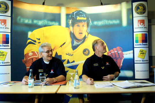 Hardy Nilsson, Förbundskapten och Anders Hedberg, General