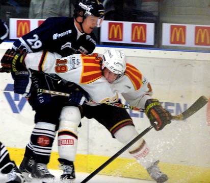 Christoffer Norgren, Linköping och Tom Bisset, Brynäs