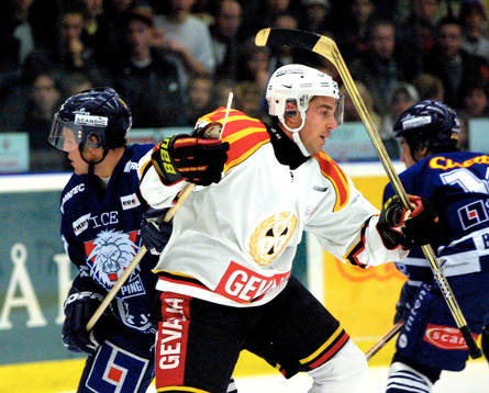 Peter Casparsson, Linköping och Jeffrey Williams, Brynäs