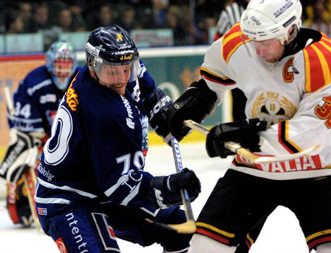 Per Eklund, Linköping och Jan Larsson, Brynäs