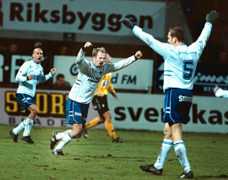 Fotboll, Kval till Allsvenskan. IFK Norrköping - Mjällby.