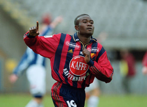 Jones Kusi-Asare, Djurgården signalerar för 1-0