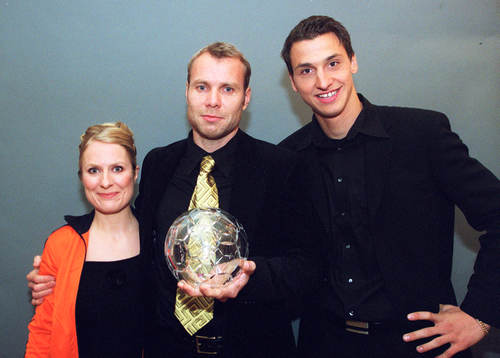 Annika Lantz, Lars Andersson och Zlatan Ibrahimovic