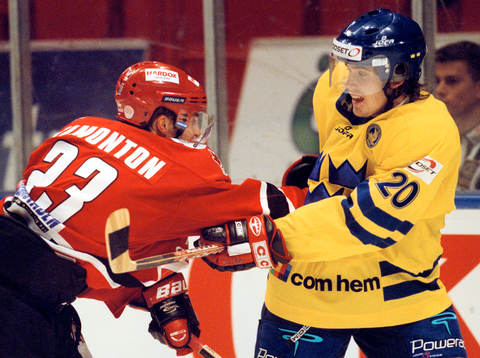 Ried Simonton, Kanada och Henrik Zetterberg, Sverige