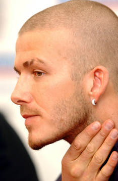 Fotboll, England, David Beckham