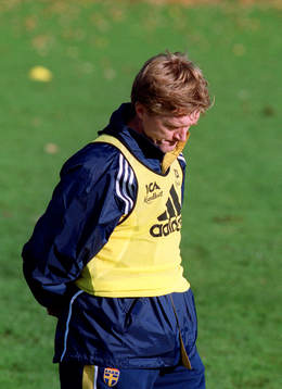 Fotboll, Sverige, U21, Träning, Göran Göransson