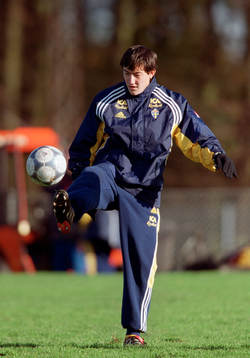 Fotboll, Sverige, U21, Träning, Stefan Ishizaki
