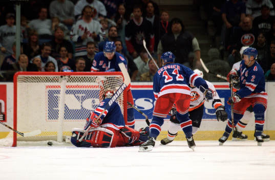 Ishockey, NHL, New York Islanders - New York Rangers. Mål