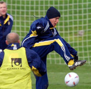 Fotboll,  Daniel Andersson, Sverige