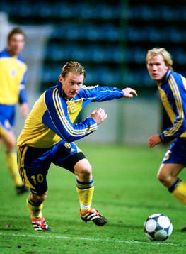 Fotboll, U21, EM-kval, Fredrik Berglund, Sverige