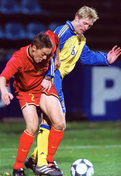 Christian Wilhelmsson, Sverige och Peter Delorge, Belgien