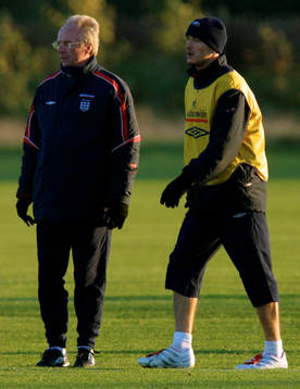 Fotboll, David Beckham, England och Sven-Göran Eriksson