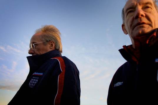 Fotboll, Englands träning, Tord Grip och Sven-Göran