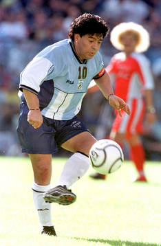 Fotboll, Diego Armando MARADONA, Argentina