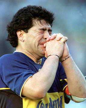 Fotboll, Diego Armando MARADONA, Argentina