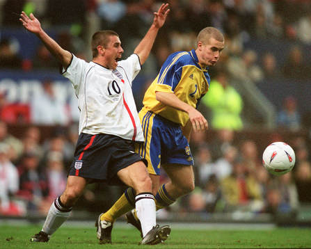 Christoffer Andersson, Sverige och Kevin Phillips, England