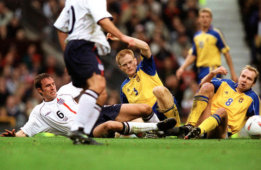 Gareth Southgate, England och Michael Svensson och Håkan