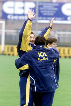 Fotboll, U21, EM-Kval, Förhands, Sverige, Kim Källström