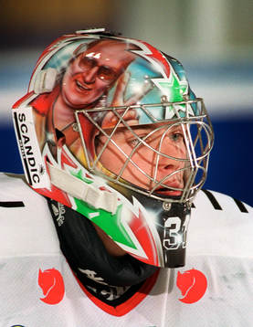 Ishockey, Elitserien, Peter Hirsch, Modo, Målvakt, Mask