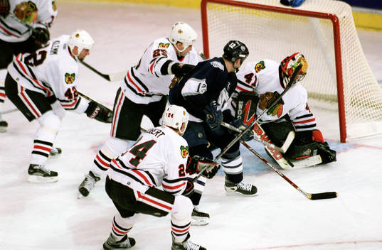 Ishockey, NHL, Edmonton - Chicago
