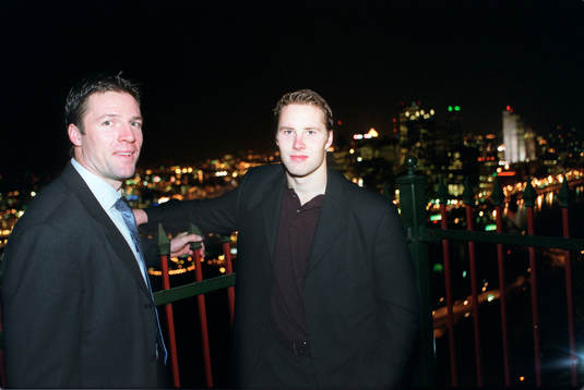 Hans Jonsson och Johan Hedberg, Pittsburgh,  NHL