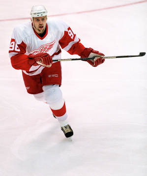 Tomas Holmström, Detroit, NHL