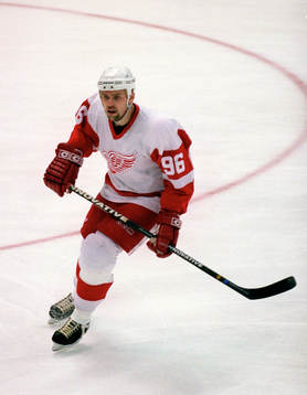 Tomas Holmström, Detroit, NHL