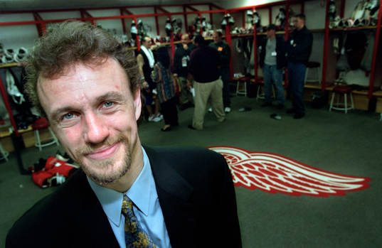 Fredrik Olausson, Detroit, NHL