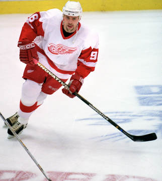 Tomas Holmström, Detroit, NHL