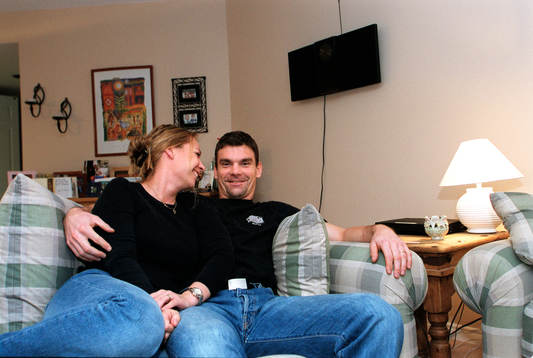 Jonas Höglund, och Maria Höglund, Toronto, NHL