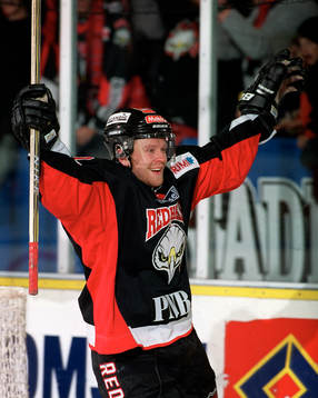Ishockey, Elitserien, David Petrasek, Malmö IF, jubel
