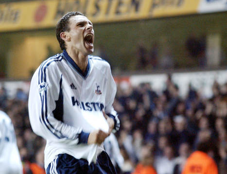 Gustavo Poyet, Tottenham, kvitterade till 1-1