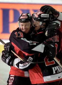 Marcus Thuresson och Tomas Sandström jublar