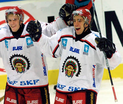 Ishockey, Elitserien, Frölunda, Magnus Kahnberg och Joel