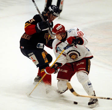Ishockey, Elitserien, DIF - Frölunda. Nils Ekman,