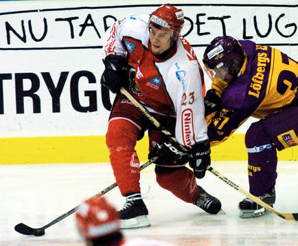 Ronnie Sundin, Frölunda och Pär Becker, Färjestad