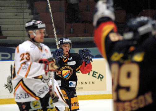 Mikael Håkansson, Djurgården, jubel och Osmo Soutokorva,