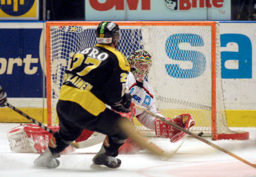 Henrik Lundqvist, Frölunda och Peter Kumpulainen, AIK