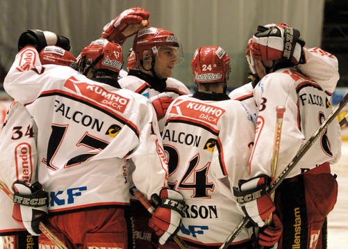 Frölunda, jubel