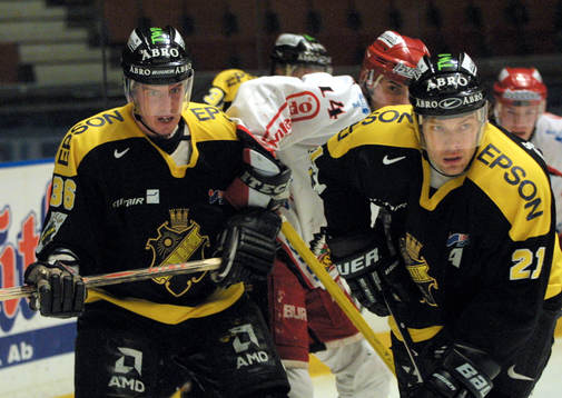 Jan Huokko och Toni Sihvonen, AIK