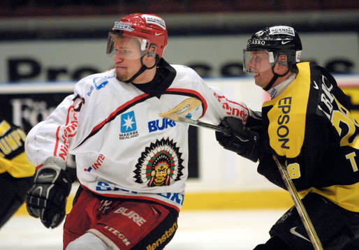 Jens Karlsson, Frölunda och Thomas Johansson, AIK