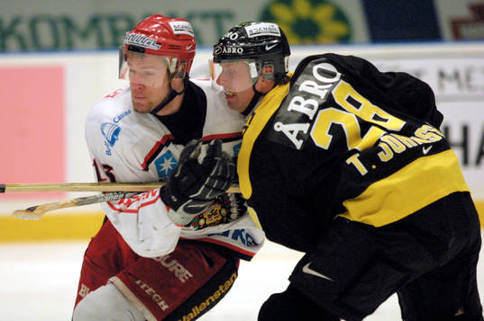 Jens Karlsson, Frölunda och Thomas Johansson, AIK