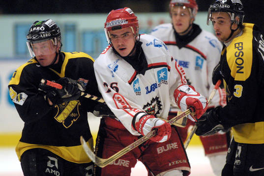 Peter Ström, Frölunda och Anders Gozzi och David