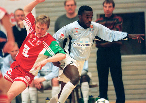 Fotbollsgala  i Hässleholm. Nicklas Fischer,